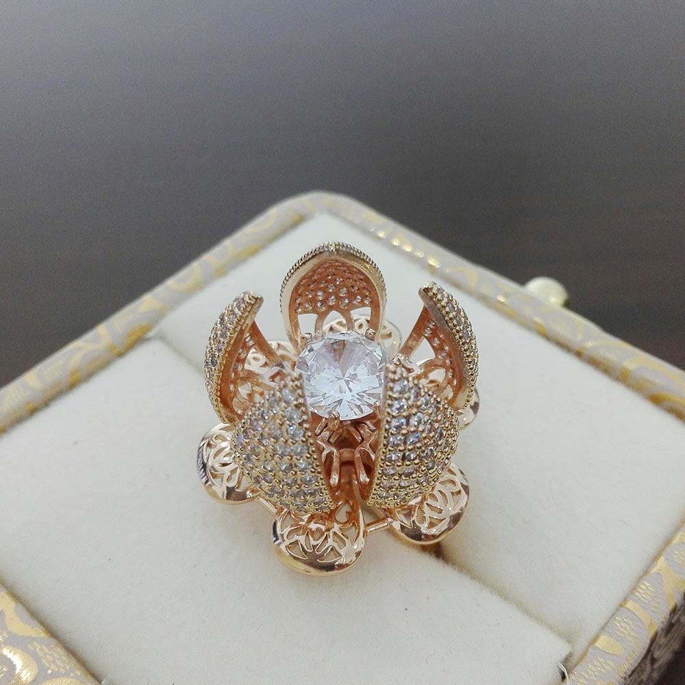 Imported Flower Bloom Ring