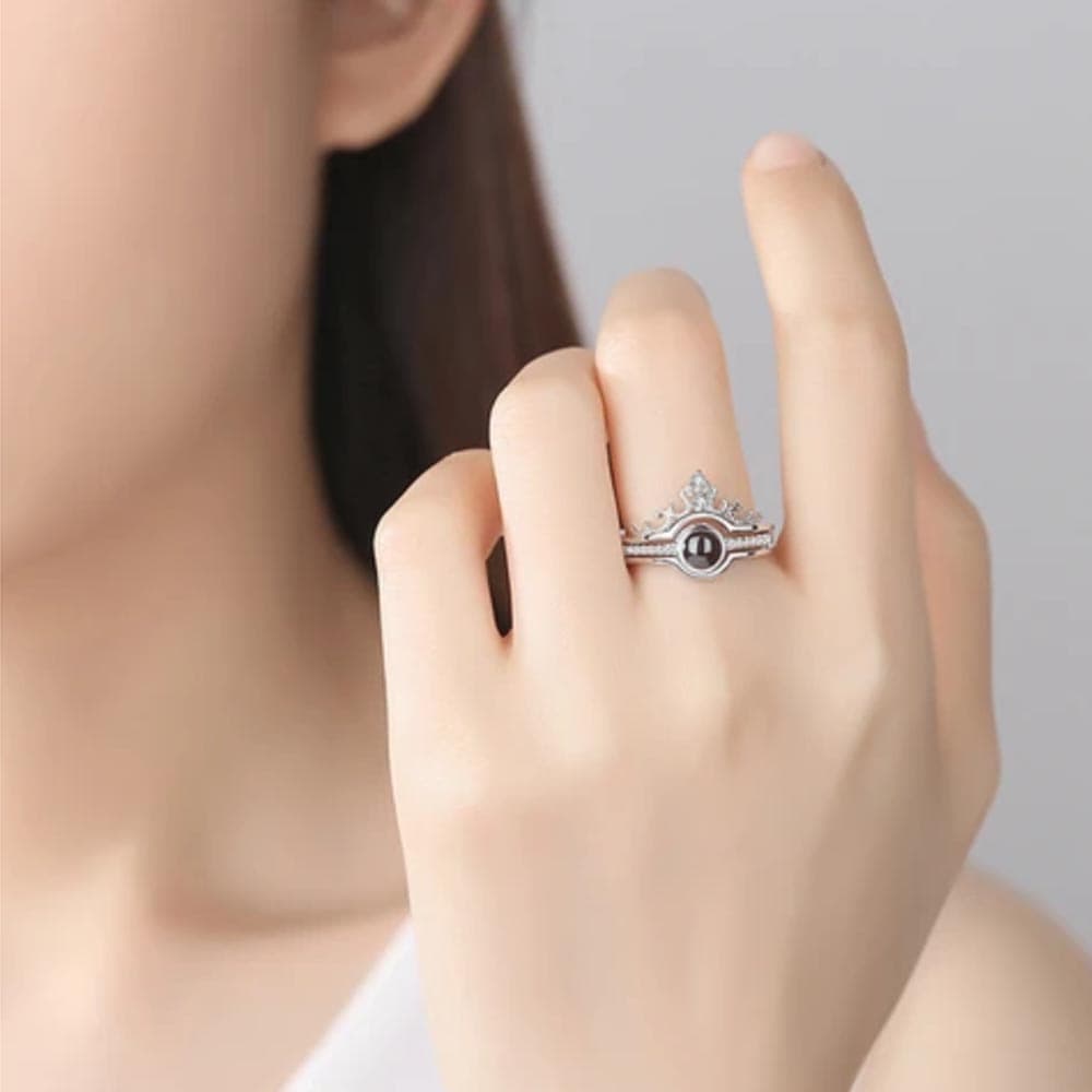 Imported™ I Love You In 100 Languages Elegance ring